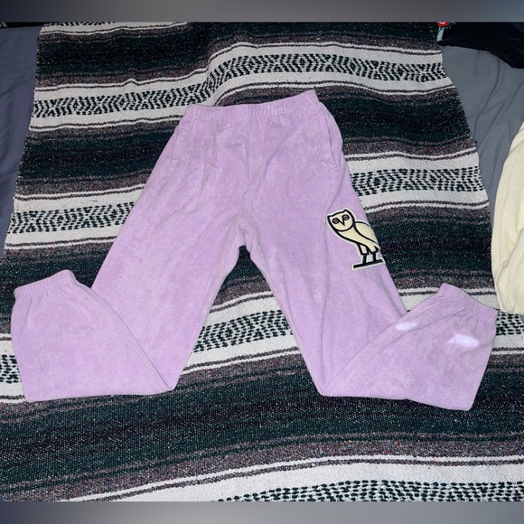(2) October's Very Own (OVO) Terry Cloth Sweatpants Size Small - Picture 2 of 16